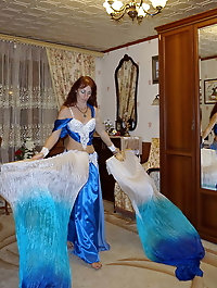 With Fan in Handmade Suite