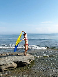 On beach Alanya, Antalia, Turkey
